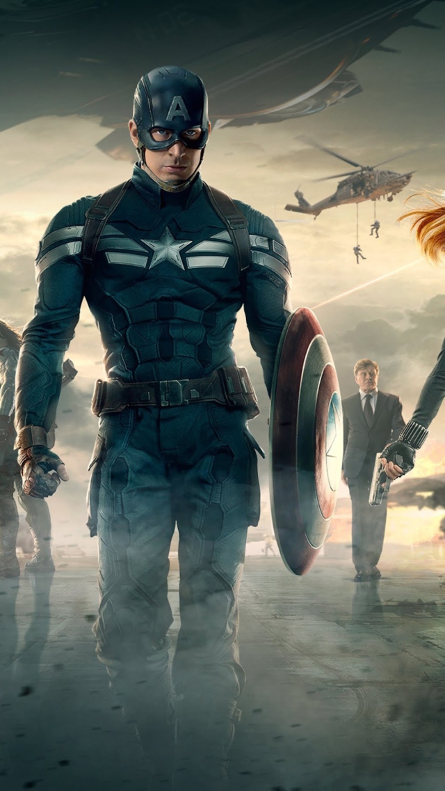 Captain America The Winter Soldier Movie screenshot #1 640x1136