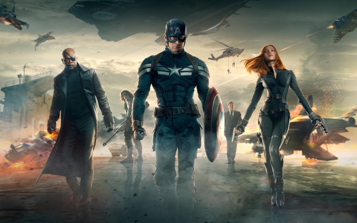 Fondo de pantalla Captain America The Winter Soldier Movie