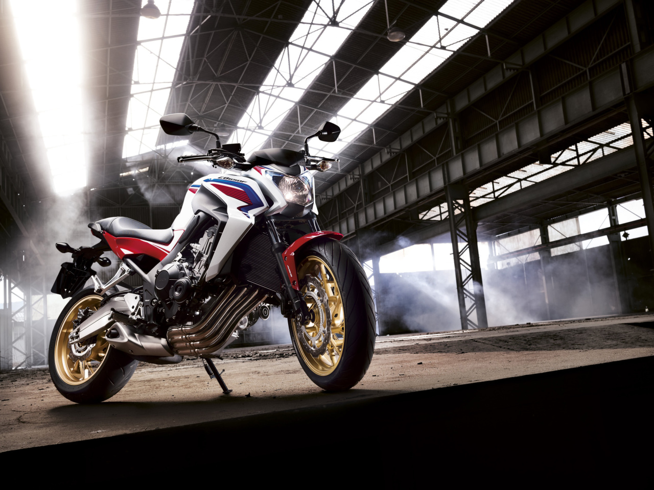 Fondo de pantalla Honda CB650 Custom Motorcycle 1280x960