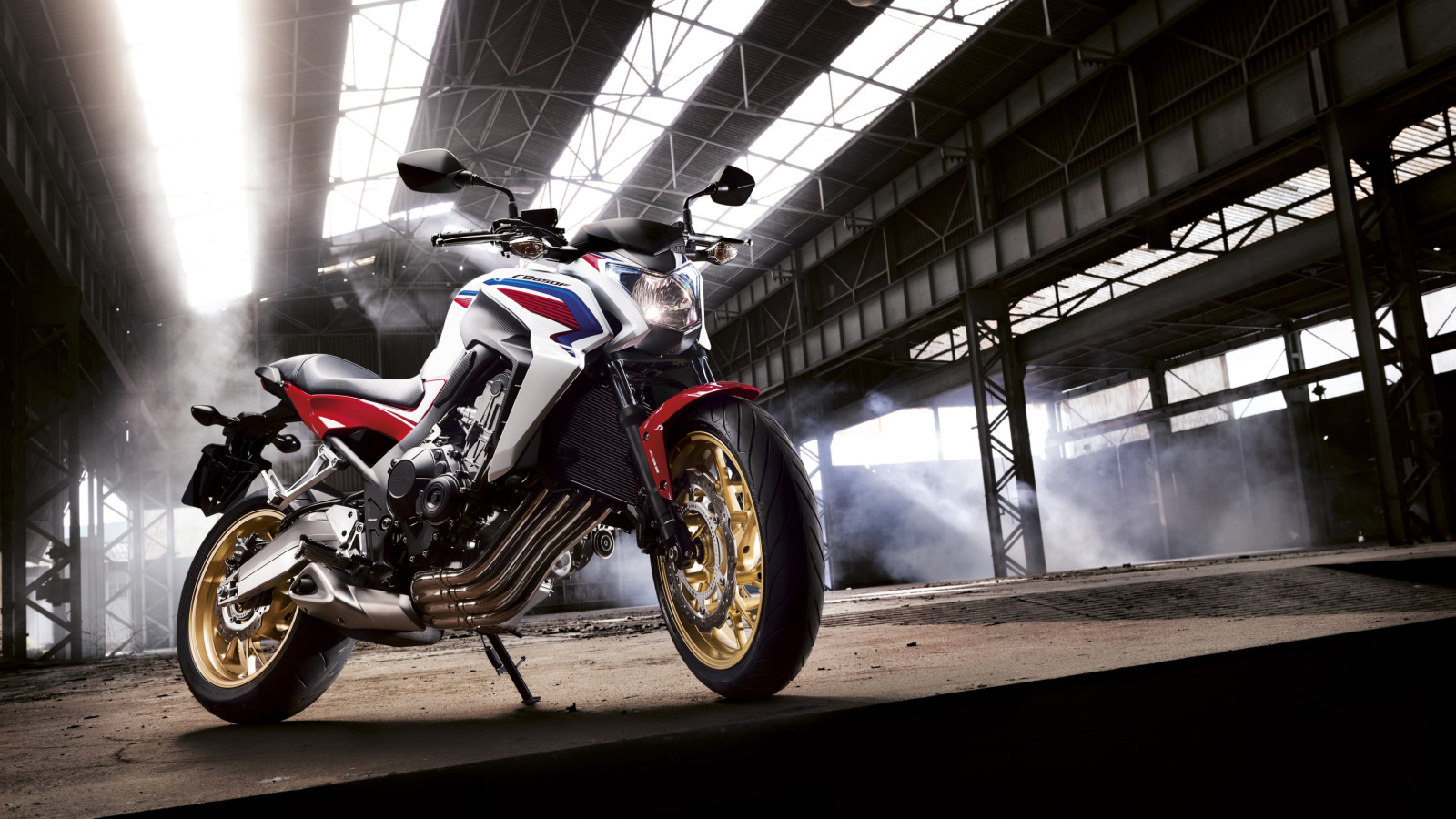 Fondo de pantalla Honda CB650 Custom Motorcycle 1600x900