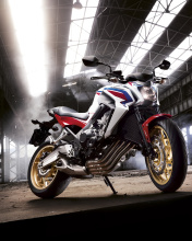 Fondo de pantalla Honda CB650 Custom Motorcycle 176x220