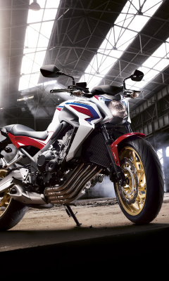 Fondo de pantalla Honda CB650 Custom Motorcycle 240x400