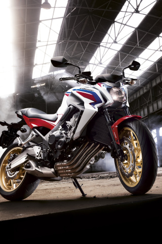 Fondo de pantalla Honda CB650 Custom Motorcycle 320x480