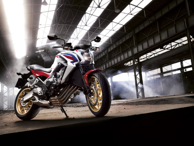 Fondo de pantalla Honda CB650 Custom Motorcycle 640x480