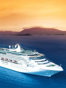 Dawn Princess in South Pacific wallpaper 132x176