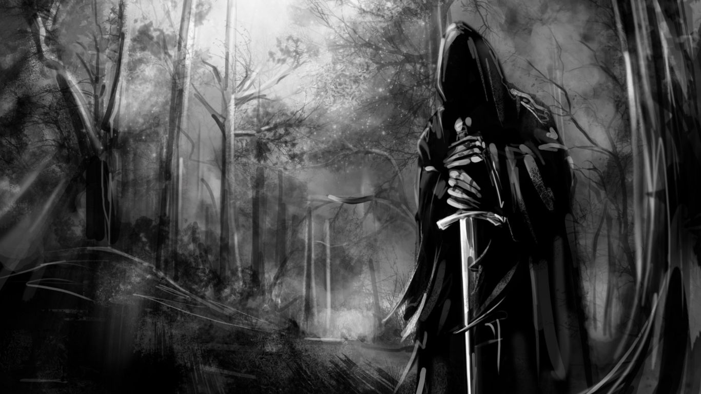 Screenshot №1 pro téma Lord Of The Rings Illustration 1366x768