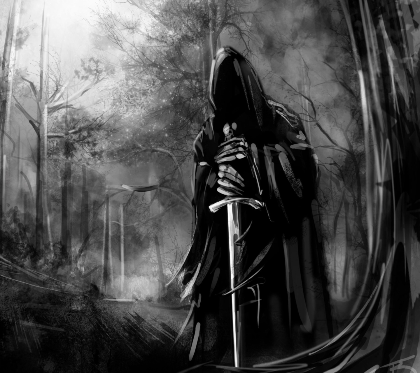 Screenshot №1 pro téma Lord Of The Rings Illustration 1440x1280