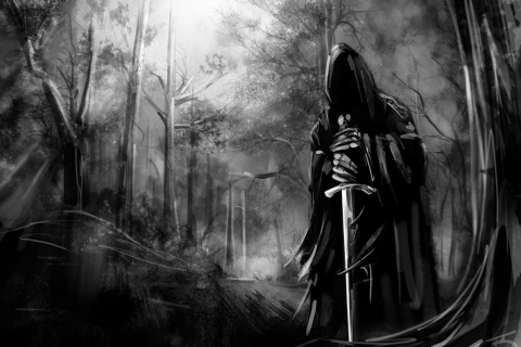 Fondo de pantalla Lord Of The Rings Illustration 480x320