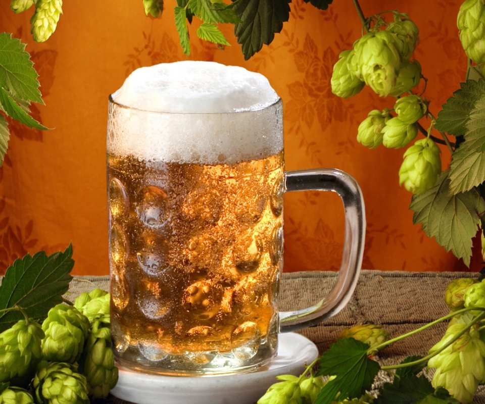 Cold Czech Beer wallpaper 960x800