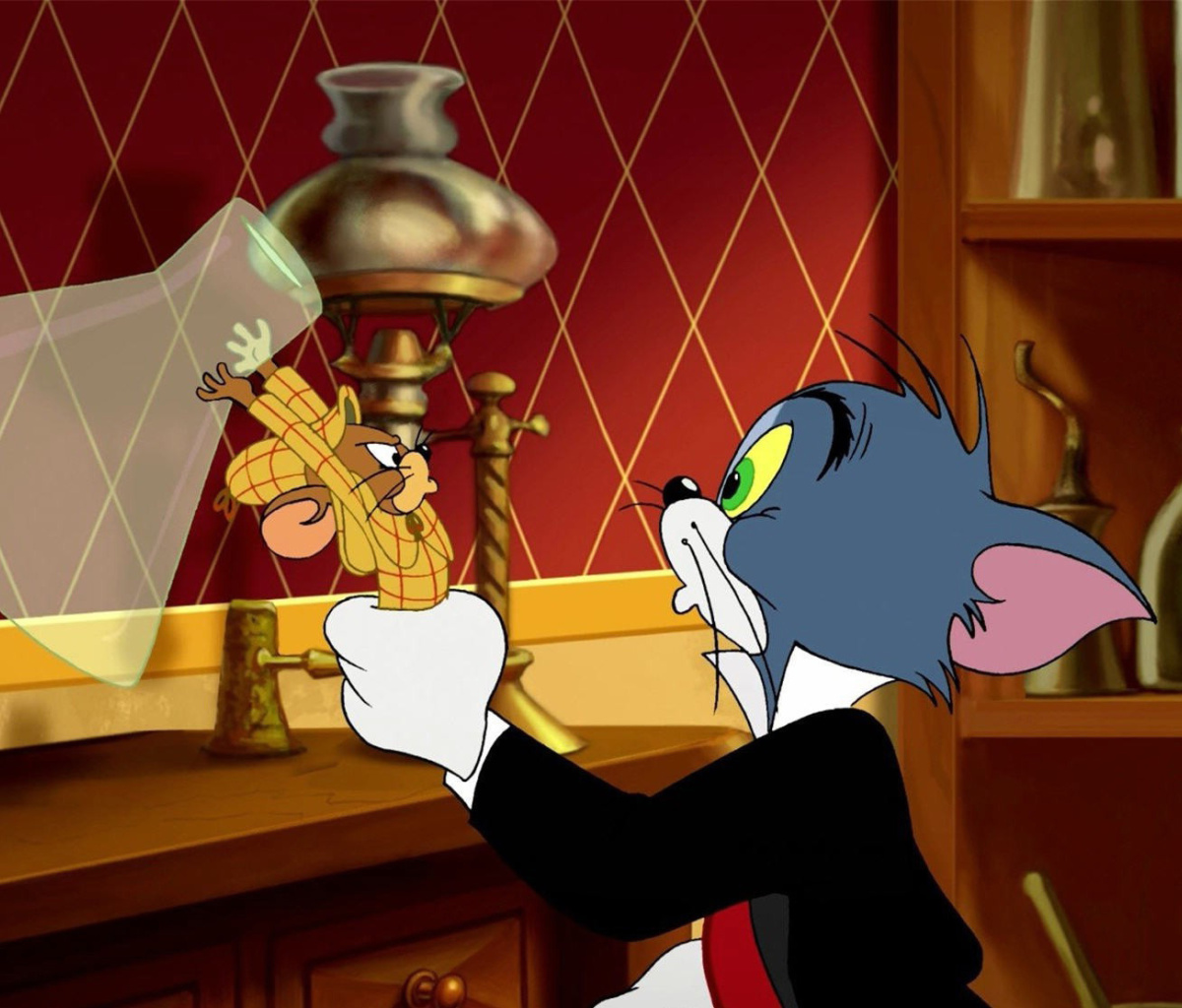 Fondo de pantalla Tom and Jerry, 33 Episode, The Invisible Mouse 1200x1024