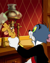Fondo de pantalla Tom and Jerry, 33 Episode, The Invisible Mouse 176x220