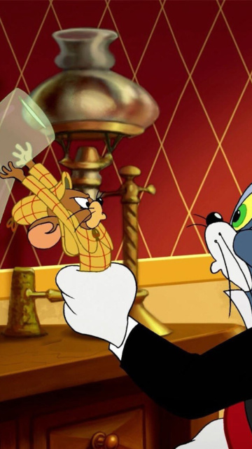 Fondo de pantalla Tom and Jerry, 33 Episode, The Invisible Mouse 360x640