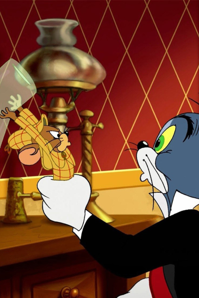 Screenshot №1 pro téma Tom and Jerry, 33 Episode, The Invisible Mouse 640x960