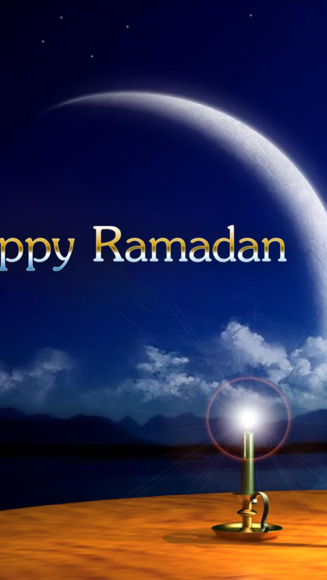 Happy Ramadan wallpaper 640x1136