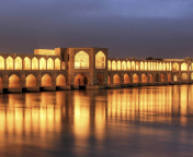 Screenshot №1 pro téma Khaju Bridge - Iran 176x144