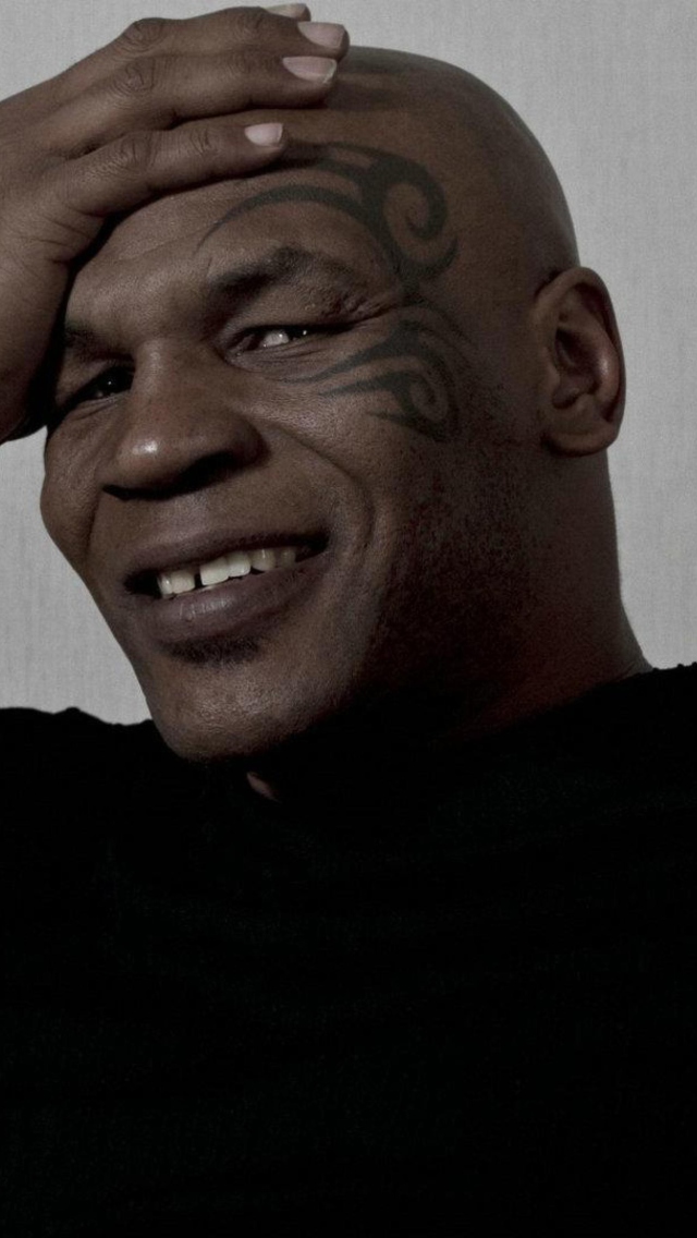 Fondo de pantalla Mike Tyson 640x1136