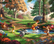 Winnie The Pooh And Friends wallpaper 176x144