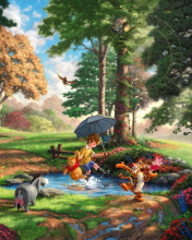 Winnie The Pooh And Friends wallpaper 176x220
