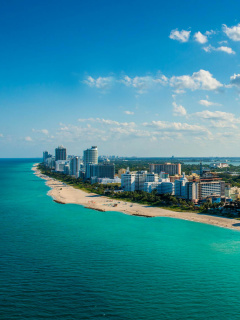 Fondo de pantalla South Beach in Miami 240x320