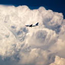 Plane In The Clouds screenshot #1 128x128