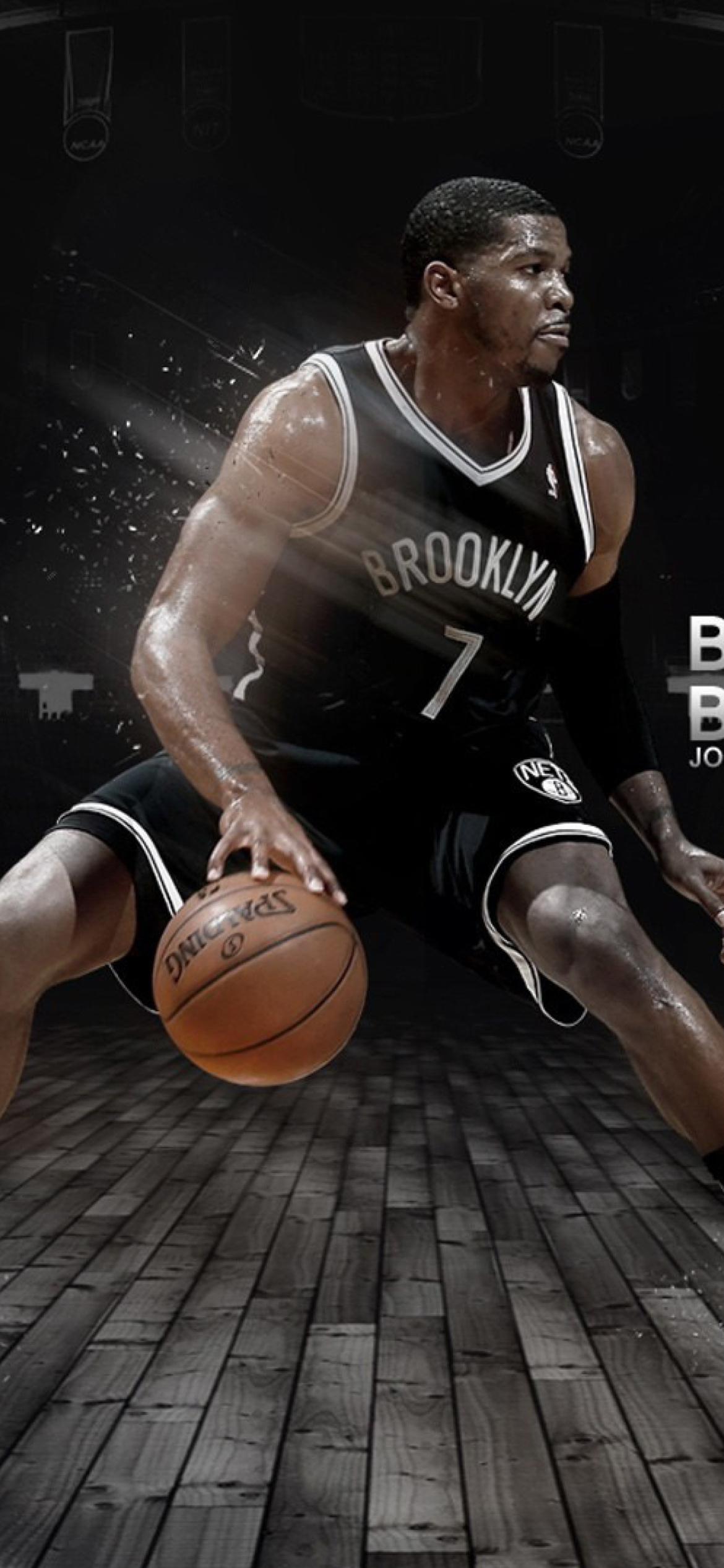 Joe Johnson from Brooklyn Nets NBA Wallpaper for iPhone XR