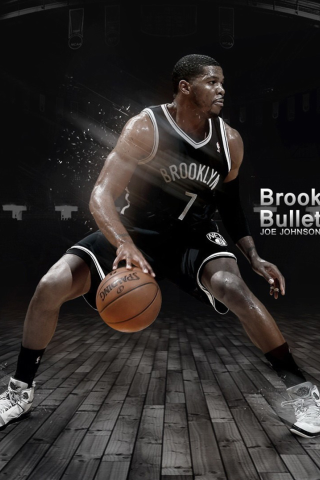Screenshot №1 pro téma Joe Johnson from Brooklyn Nets NBA 640x960