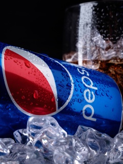 Das Pepsi advertisement Wallpaper 240x320
