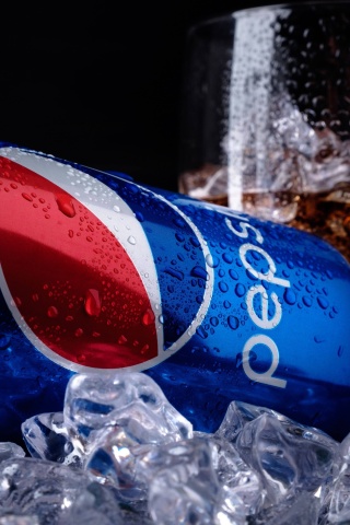 Das Pepsi advertisement Wallpaper 320x480