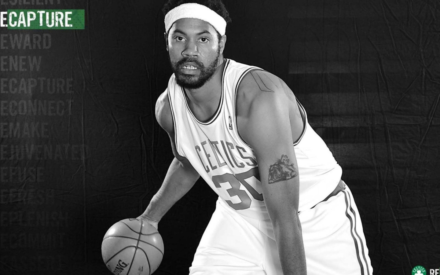 Das Rasheed Wallace - Boston Celtics Wallpaper 1440x900