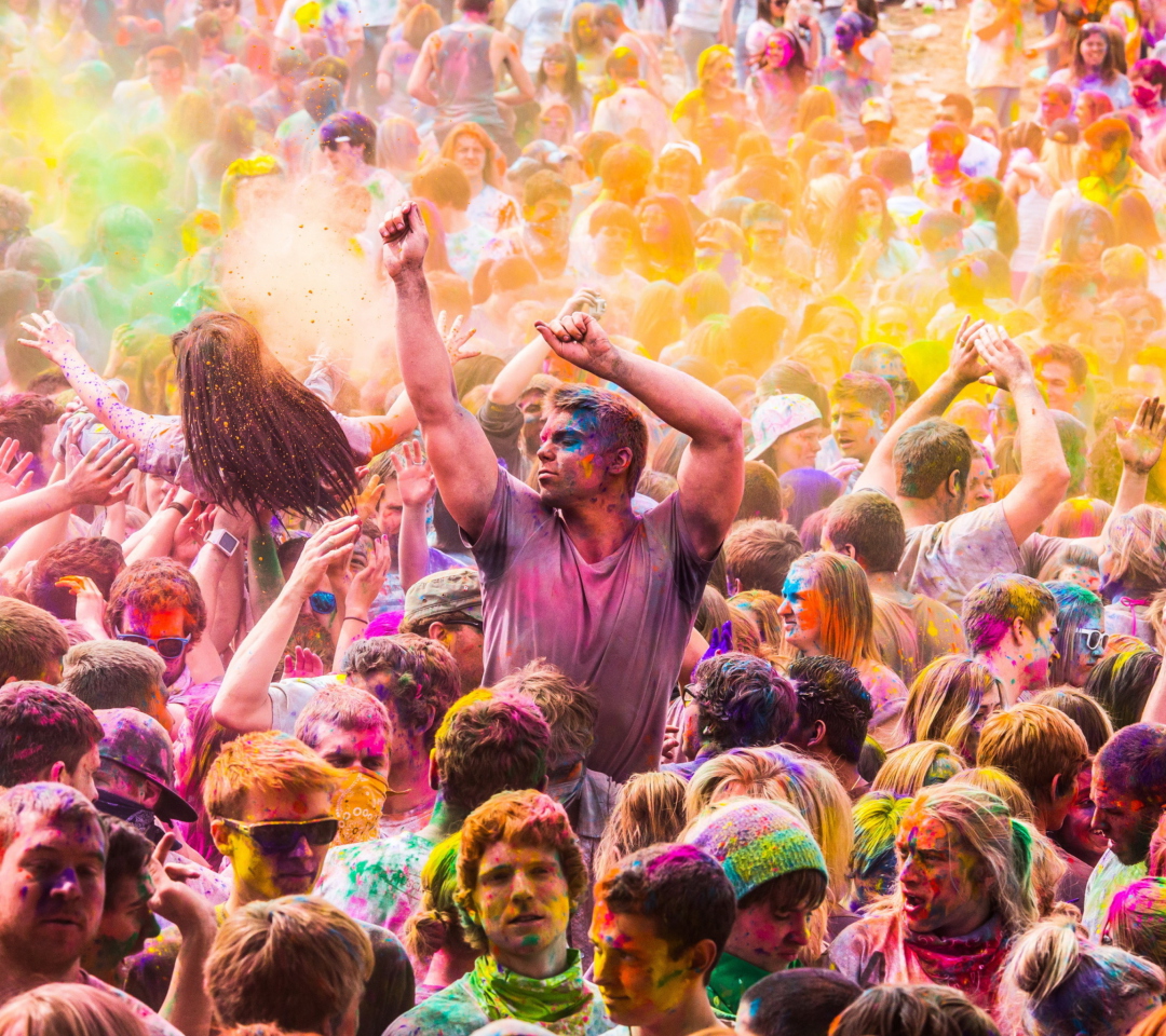 Festival Of Colors wallpaper 1080x960