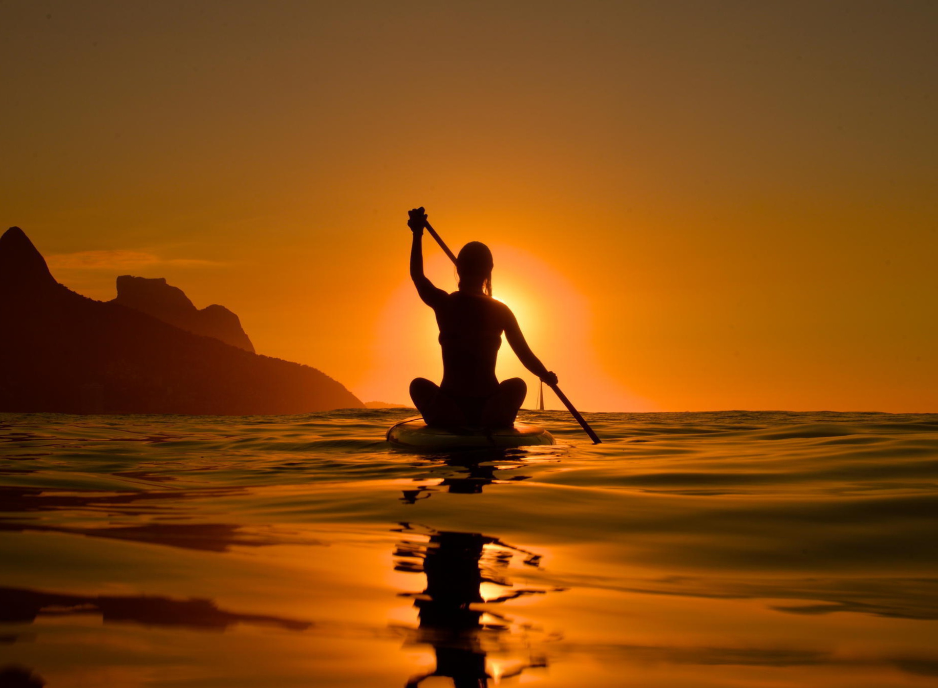 Das Sunset Surfer Wallpaper 1920x1408