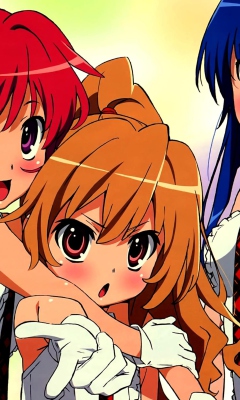 Das Anime Friends Wallpaper 240x400