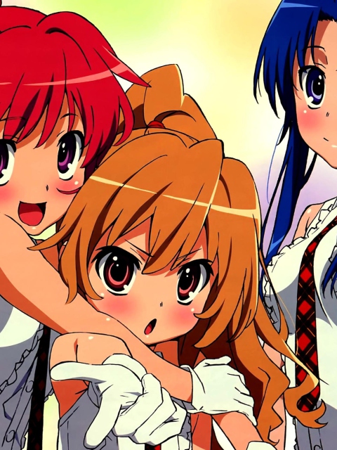 Anime Friends wallpaper 480x640