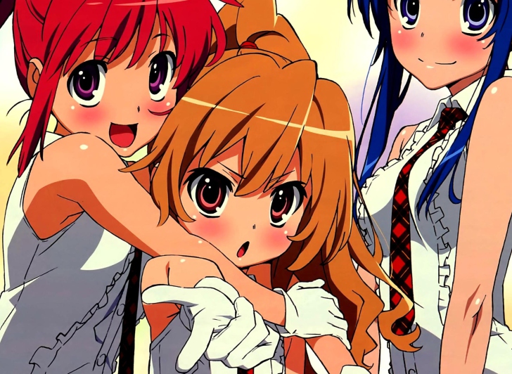 Das Anime Friends Wallpaper
