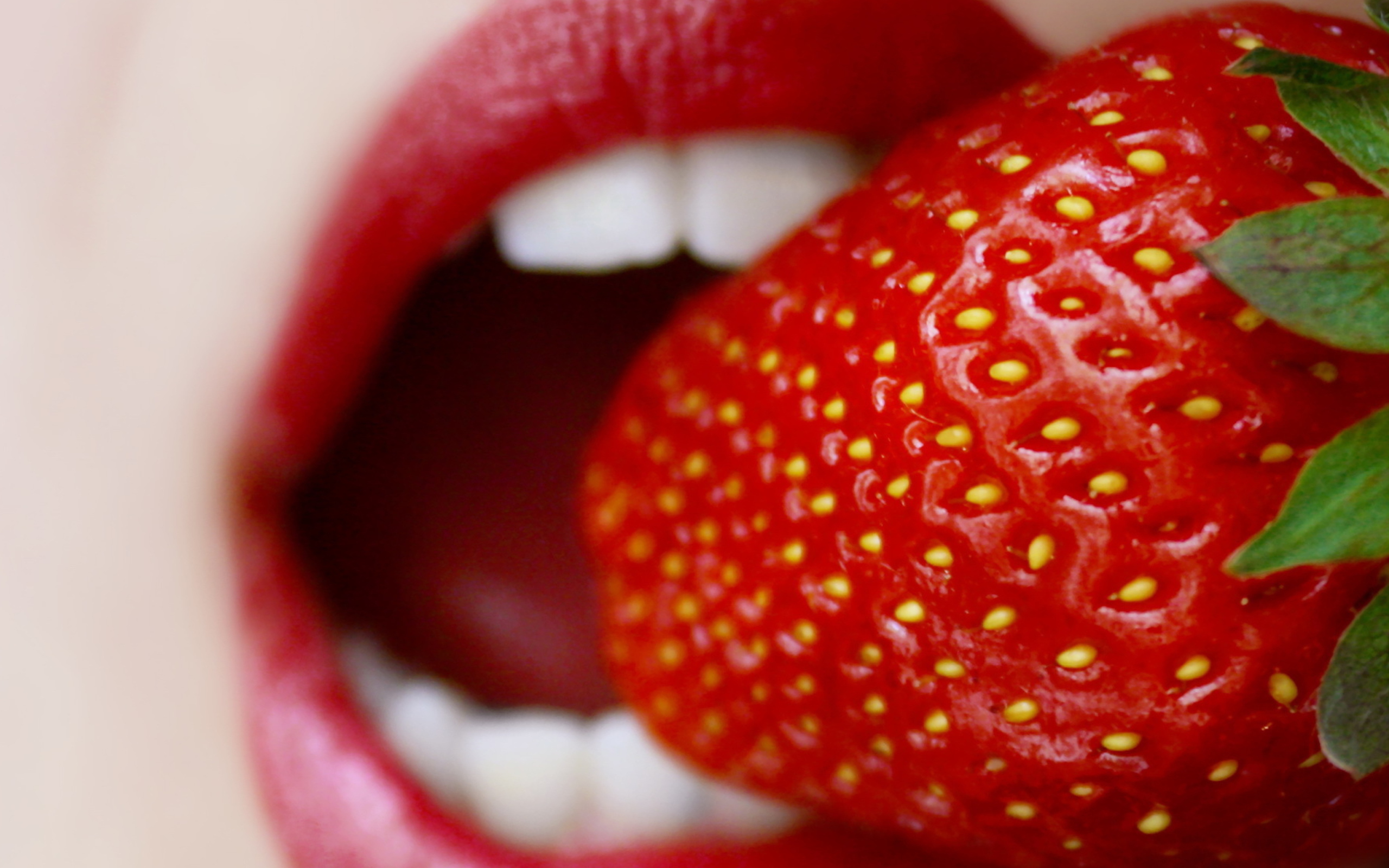 Das Tasty Strawberry Wallpaper 2560x1600