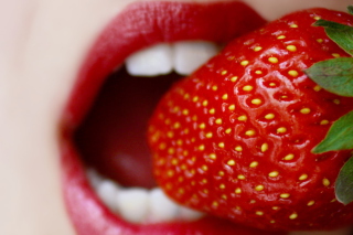 Tasty Strawberry Wallpaper for Android, iPhone and iPad