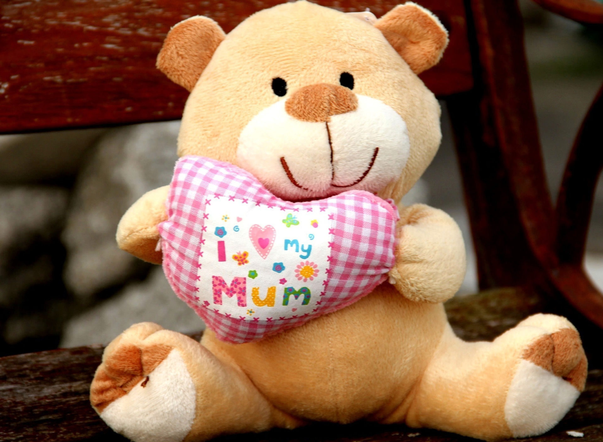 Обои I Love My Mum 1920x1408