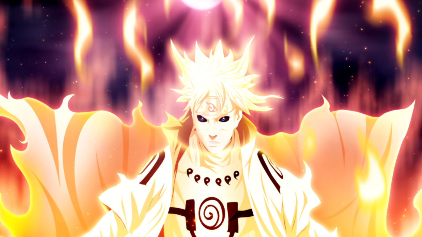 Screenshot №1 pro téma Namikaze Minato, Uzumaki Naruto 1366x768