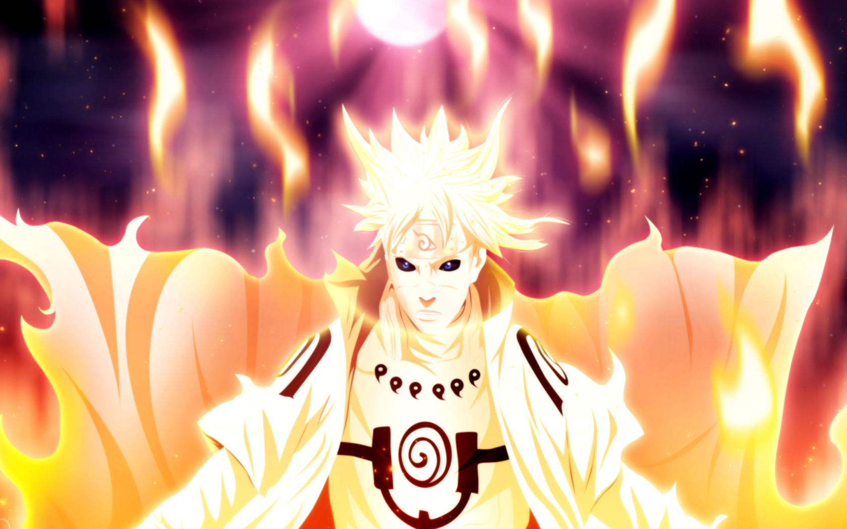 Screenshot №1 pro téma Namikaze Minato, Uzumaki Naruto 1680x1050