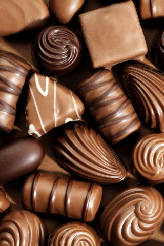 Обои Chocolate Candies 320x480