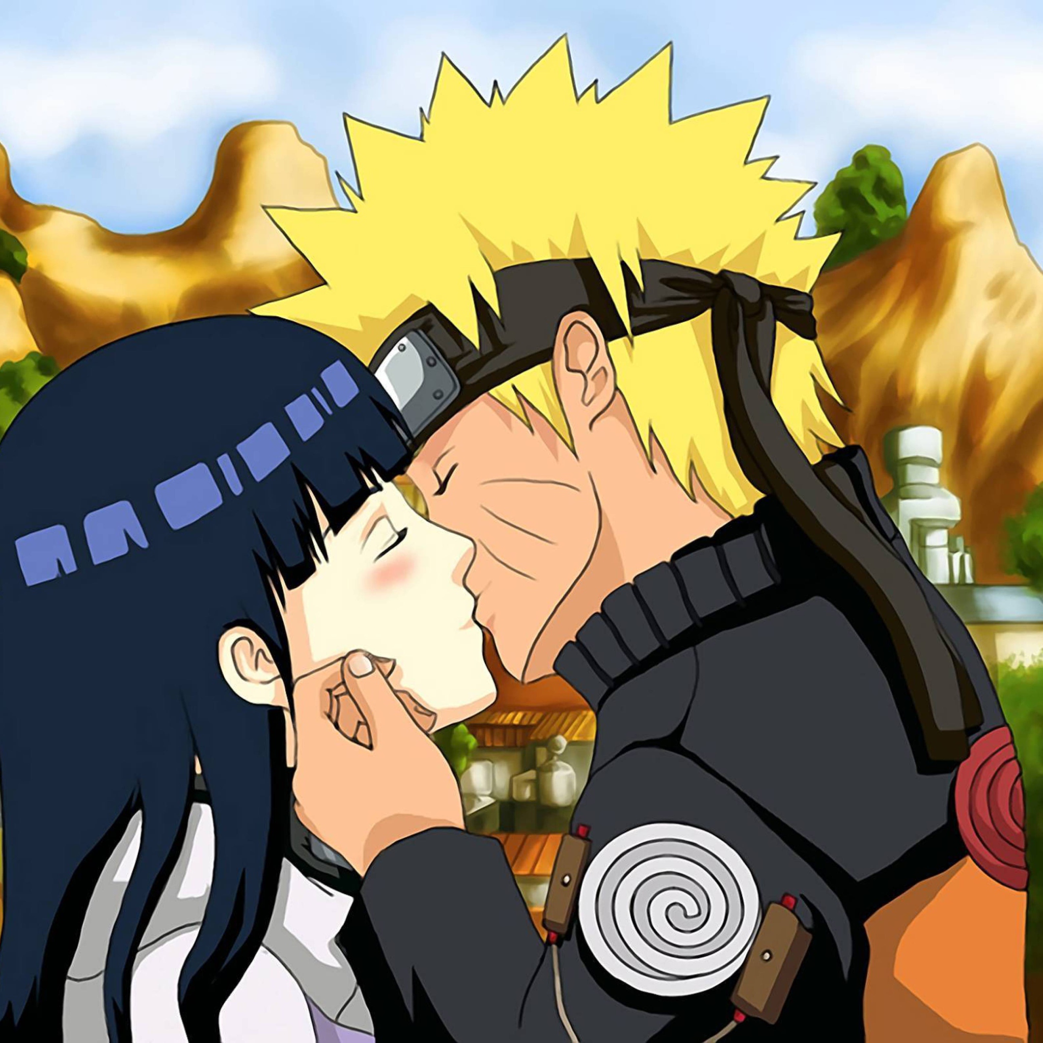 Fondo de pantalla Naruto Anime - Kiss 2048x2048