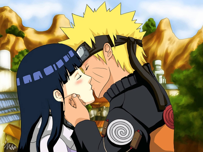 Naruto Anime - Kiss screenshot #1 800x600