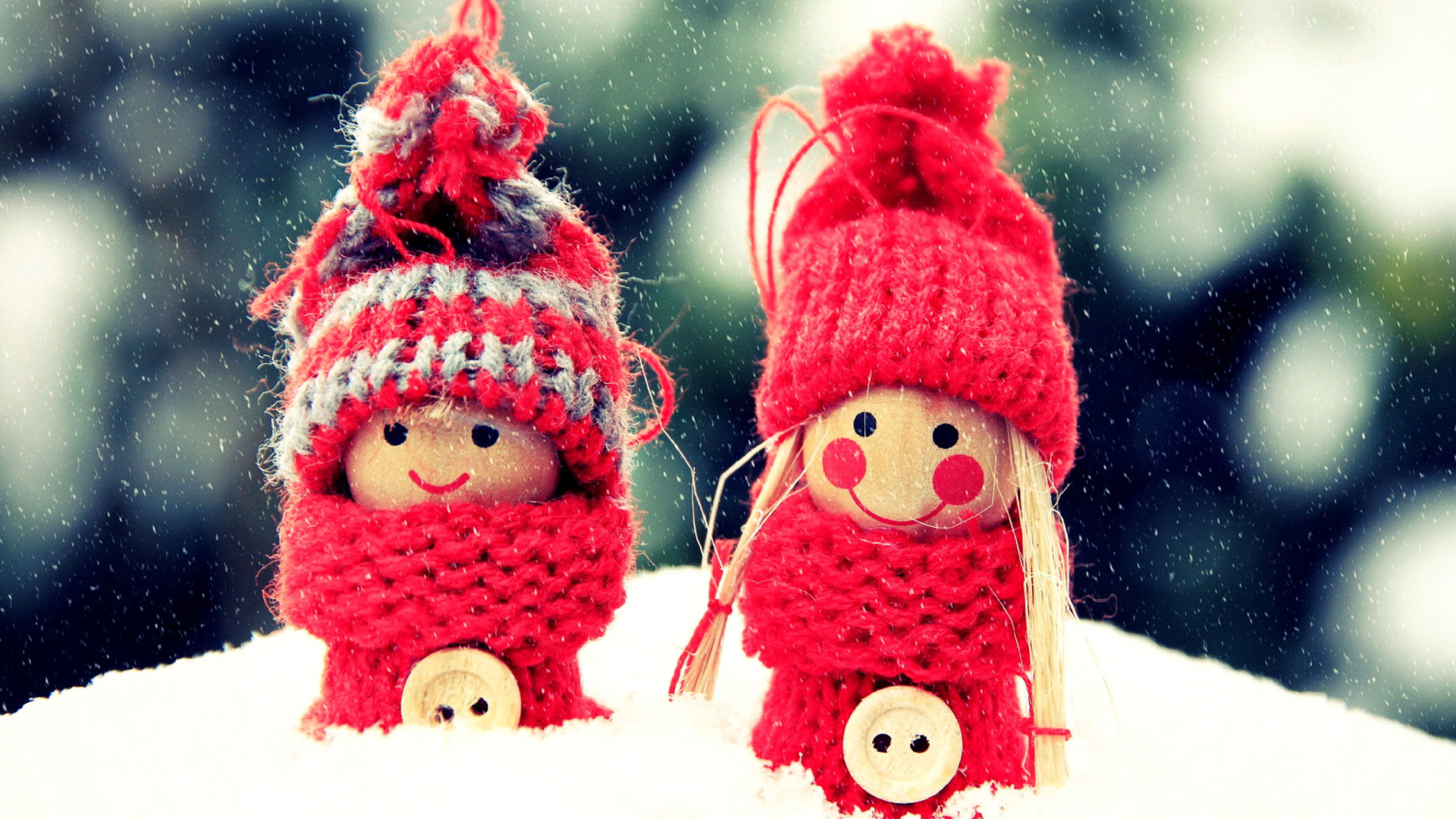 Christmas toys Photo wallpaper 1920x1080