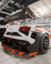 Das Lamborghini in Garage Wallpaper 176x220