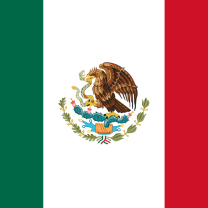 Das Flag of Mexico Wallpaper 208x208