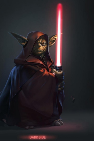 Das Yoda - Star Wars Wallpaper 320x480
