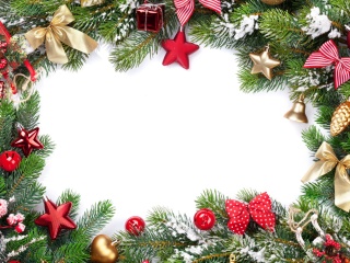 Festival decorate a christmas tree wallpaper 320x240