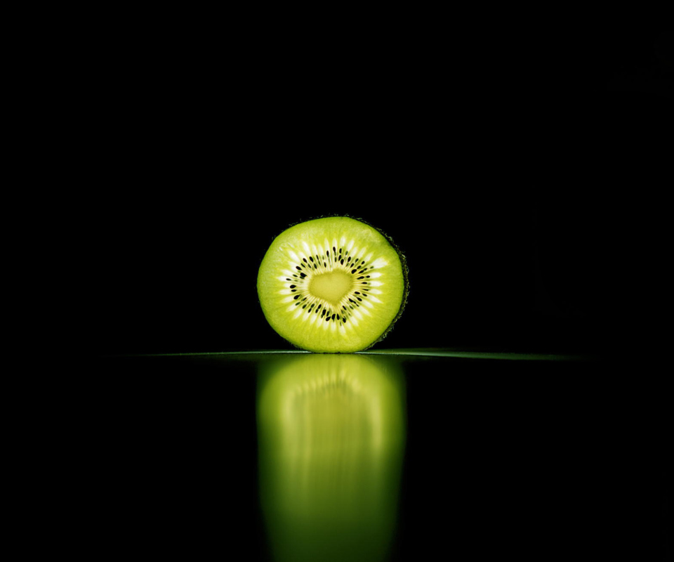 Das Kiwi Reflection Wallpaper 960x800