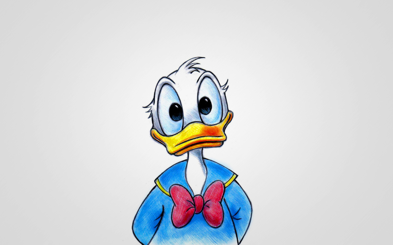 Fondo de pantalla Donald Duck 1280x800