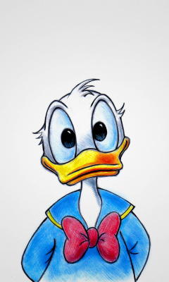 Das Donald Duck Wallpaper 240x400